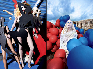 Illustration for article titled Photos Reimagine Breast Milk As A High-Fashion Weapon